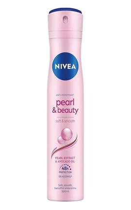 NIVEA-Женский антиперспирант-спрей Nivea Красота жемчуга, 200 мл-5900017085029-