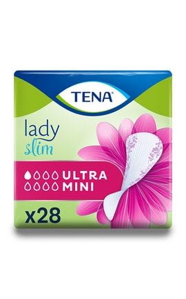 TENA-Прокладки урологические Tena Lady Slim Ultra Mini 28 шт-7322541116082-