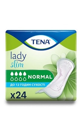 TENA-Прокладки урологические Tena Lady Slim Normal 24 шт-7322540852141