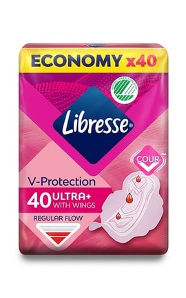 LIBRESSE-Прокладки женские гигиенические Libresse Ultra 40 шт-7322540235876-
