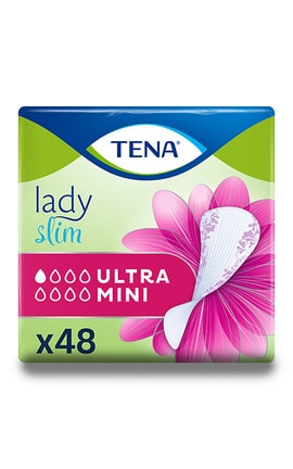 TENA-Прокладки урологическиеTena Lady Slim Ultra Mini 48 шт-7322541360577-