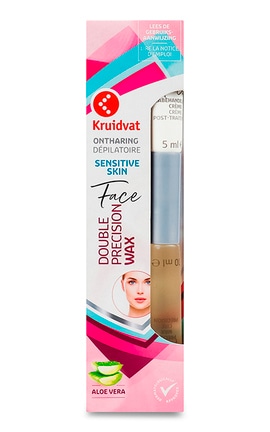 KRUIDVAT-Набор Kruidvat Воск для депиляции лица 10мл + Крем после депиляции 5мл 1 шт-8719179516558-