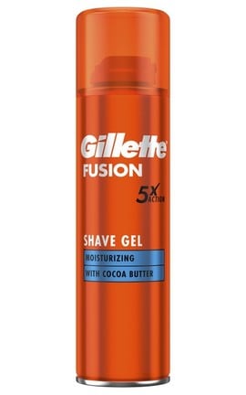 GILLETTE FUSION-Гель для гоління Gillette Fusion Зволоження 200 мл-7702018465156-