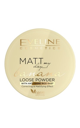 EVELINE-Пудра для лица Eveline Cosmetics Matt my day Banana Рассыпчатая 6 г-5901761980684