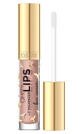 EVELINE-Блиск для губ Eveline Cosmetics Oh! My lips Lip Maximizer Bee Wenom з ефектом збільшення губ 5 мл-5903416001898-