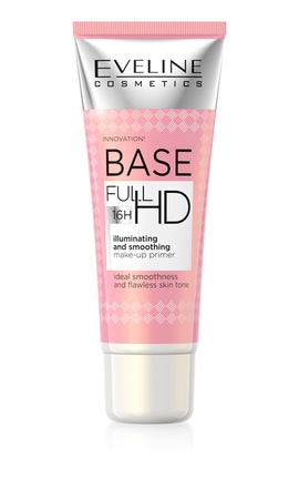 EVELINE-База под макияж Eveline Cosmetics Base Full HD SPF-10 30 мл-5901761956740-