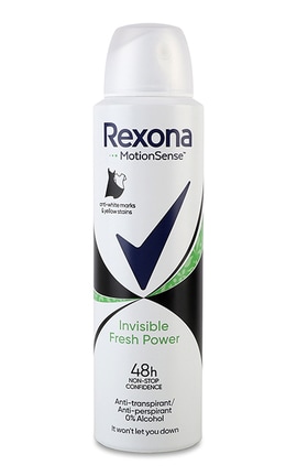 REXONA-Антиперспірант аерозоль Rexona Invisible Fresh Power 150 мл-8720181101922-