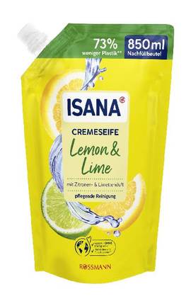 ISANA-Рідке мило Isana Lemon&Lime 850 мл-4305615961644-