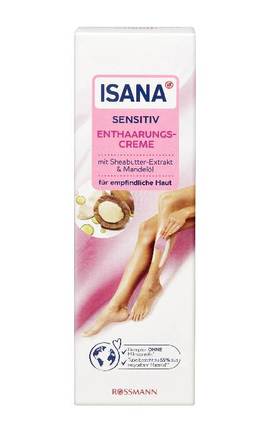 ISANA-Крем для депиляции тела Isana Sensetive 150 мл-4305615965116-