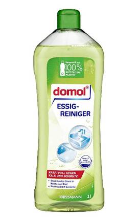 DOMOL-Засіб для чищення з оцтом Domol універсальний 1 л-4305615221748-
