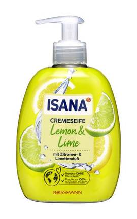 ISANA-Мило рідке для рук Isana Лимон&Лайм 500 мл-4305615904733-