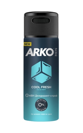 ARKO-Дезодорант-спрей ARKO Men Cool Fresh 150 мл-8690506549589-