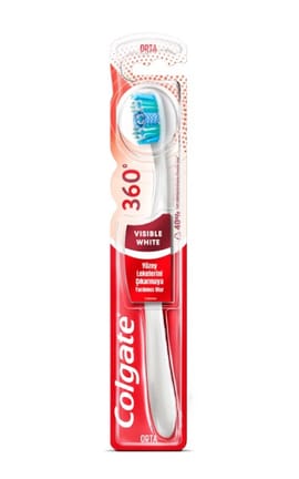 COLGATE-Зубная щетка Colgate 360 Optic White-6001067001485-