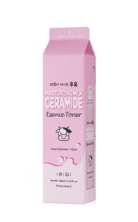 KWAILNARA-Увлажняющий тонер с керамидами Welcos Kwailnara Moisturizing Milk Ceramide Toner 200 мл-8803348049579-