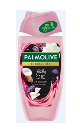PALMOLIVE-Гель для душу Palmolive Thermal Spa Шовкова олія з кокосовою олією та лавандою 250 мл-8718951430556-