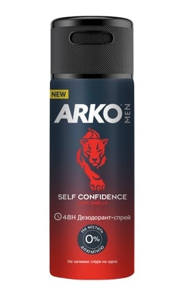 ARKO-Дезодорант-спрей ARKO Men Self Confidence 150 мл-8690506549572-