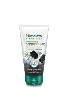 HIMALAYA HERBALS-Детокс-гель для вмивання Himalaya Herbals з вугіллям і зеленим чаєм 150 мл -6291107223407-