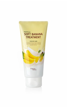 WELCOS-Маска для волос Forest Story Soft Banana Treatment банановая для сухих волос 30 г-8803348042020-