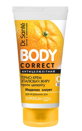 DR SANTE НЕЖНЫЙ ШЕЛК-Антицелюлітний термо-крем Dr. Sante Body Correct спалювач жиру 150 мл-4823015935190-
