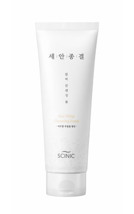 SCINIC-Очищуюча пінка Scinic Rice Whip Cleansing Foam з екстрактом рису 200 мл-8809546002767-