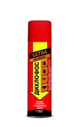ULTRA ДИХЛОФОС-Защита от вредителей Дихлофос Ultra без запаха 200 мл-4820185021371-
