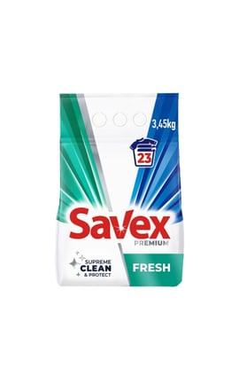 SAVEX-Пральний порошок SAVEX Premium Fresh 3,45 кг-3800024047930-