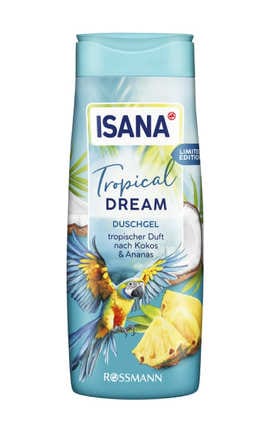 ISANA-Гель для душа Isanа Tropical Dream 300 мл-4068134023421-