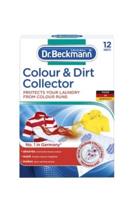 BECKMANN-Салфетки для стирки Dr. Beckmann для цвета и грязи 12 шт -4008455413211-