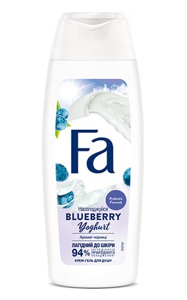 FA-Гель для душу Fa Yoghurt Чорниця 250 мл-9000101704372-