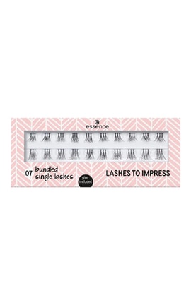 ESSENCE-Накладные ресницы Essence Cosmetics Lashes to Impress 07 Bundle Single Lashes 20 шт-4059729255433-