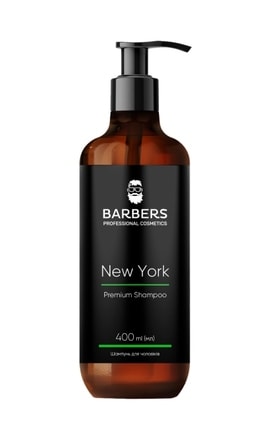 BARBERS-Шампунь для чоловіків тонізуючий Barbers New York 400 мл-4823109403086-