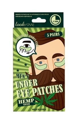 LOOK AT ME-Патчі під очі Look At Me Hemp Seed для чоловіків 10 шт-8809417491218-