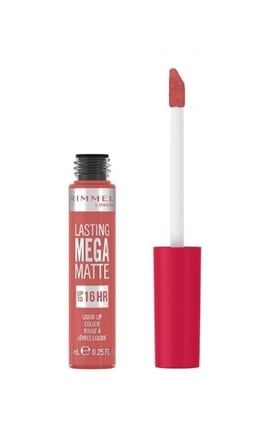 RIMMEL-Помада для губ рідка Rimmel Lasting Mega Liquid Lip Colour Матова 600-3616304350559-