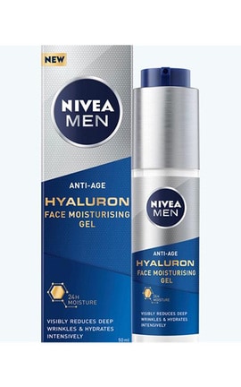 NIVEA-Гідрогель Nivea Men Hyaluron антивіковий 50 мл-4005900822536-