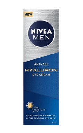 NIVEA-Крем для очей Nivea Men Hyaluron Anti-Wrinkle 15 мл-4005900822529-