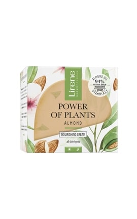 LIRENE-Крем для обличчя Lirene Power of Plants Живильний з Мигдалем 50 мл-5900717771413-
