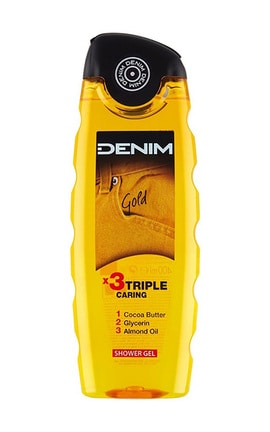 DENIM-Гель для душу Denim Gold потрійний догляд 400 мл-8008970038810-