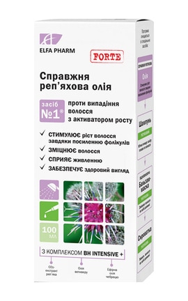ELFA-Масло для волосся Elfa Pharm реп'яхове 100 мл-5901845500203-