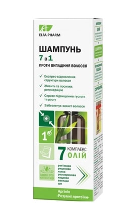 ELFA-Шампунь Elfa Pharm 7 масел 7 в 1 200 мл-5901845500609-