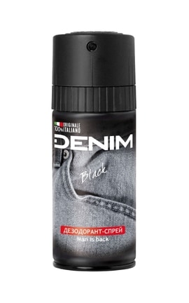 DENIM-Дезодорант-спрей Denim Black 150 мл-8008970004242-