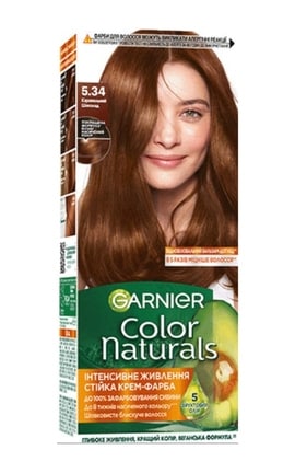 COLOR NATURALS-Крем-краска для волос Color Naturals №5.34 Garnier-3600542600415-