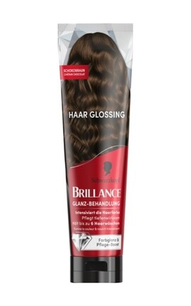 BRILLANCE-Тонувальний бальзам для волосся Brillance Hair Gloss Темний шоколад 150 мл-4015100738124