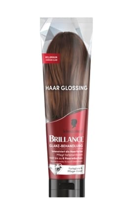 BRILLANCE-Бальзам для волос тонирующий Hair Gloss Brillance Элегантный каштан 150 мл-4015100876635