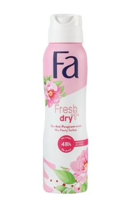 FA-Антиперспірант жіночий Fa Fresh&Dry з ароматом півонії сорбет 150 мл -9000101251166-