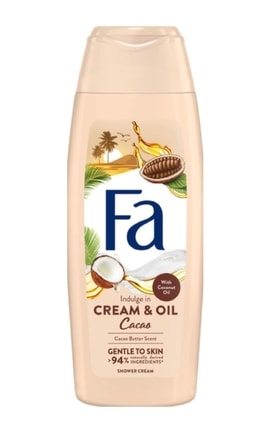 FA-Крем-гель для душу Fa Cream & Oil з олією кокоса та ароматом какао 250 мл-3178041337328-