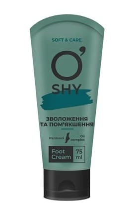 O'SHY-Крем для ніг O`shy Зволоження та пом'якшення 75 мл-4820185226462-