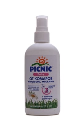 PICNIC-Лосьон от комаров Picnic Baby 100 мл-4820185020404-