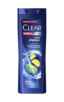 CLEAR-Шампунь для волос Clear Энергия свежести против перхоти 360 мл-8712561096492-