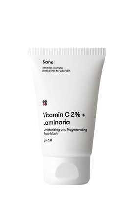 SANE-Маска для обличчя Sane зволожуюча з вітаміном С 40 мл-4820266830212-
