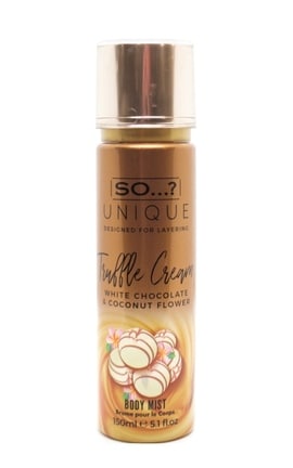 SO...? UNIQUE-Спрей для тіла So Unique Truffle Cream парфумований 150 мл-5018389020781-